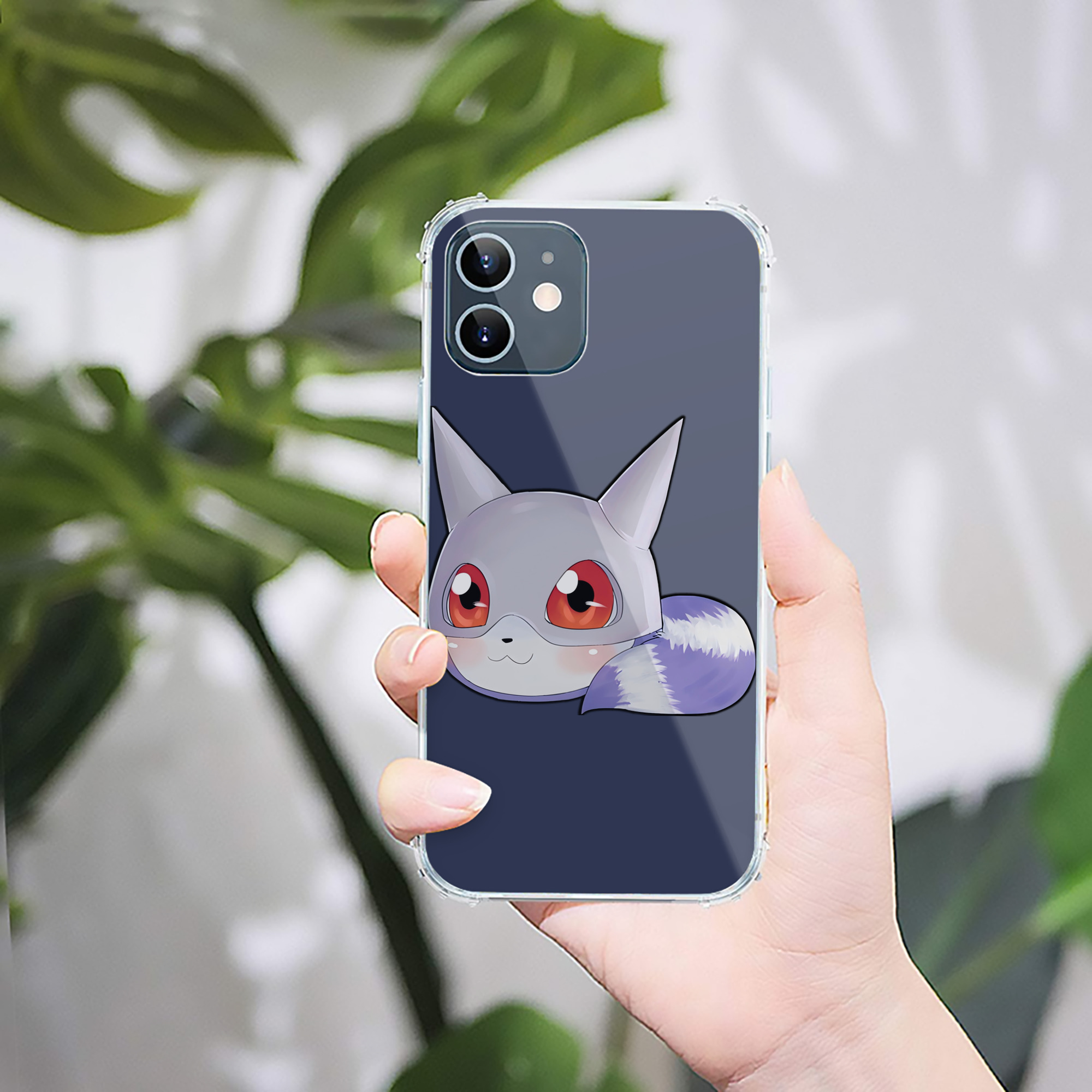 （画像用） Digimon デジタルモンスター/デジモン 【iPhone 12シリーズ対応】透明スマホケース（クリアソフトケース）